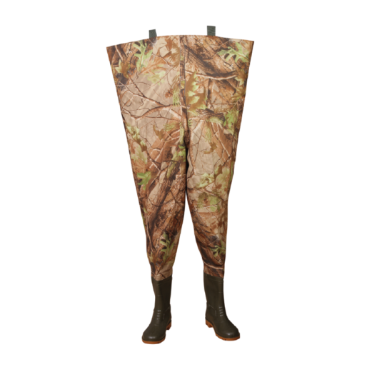 Orman Desenli Göğüs Tulum Çizme