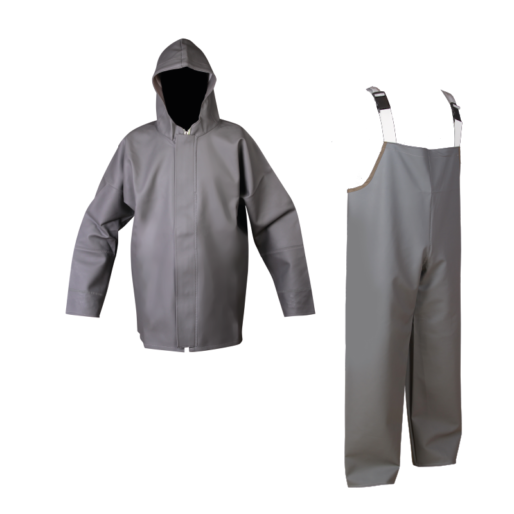 Gri Fermuarlı Bahçıvan Takım